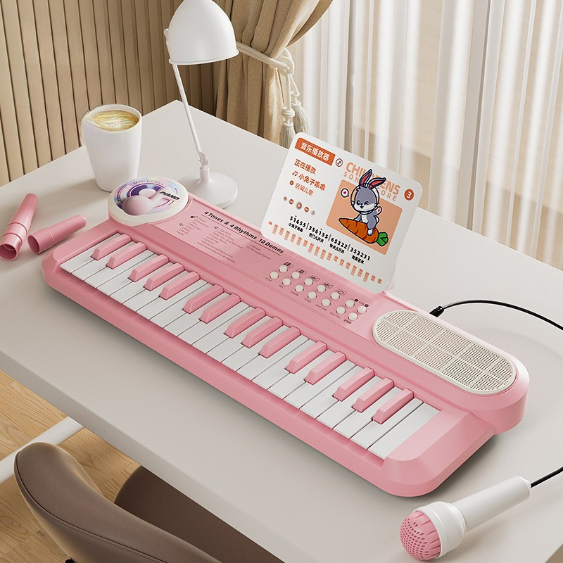Musical Instrument Harmonium - Piano Electrónico de 37 Teclas para